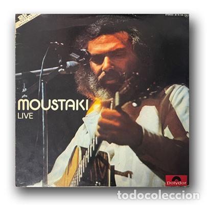 Discos de vinilo: Moustaki - Live DOBLE LP
