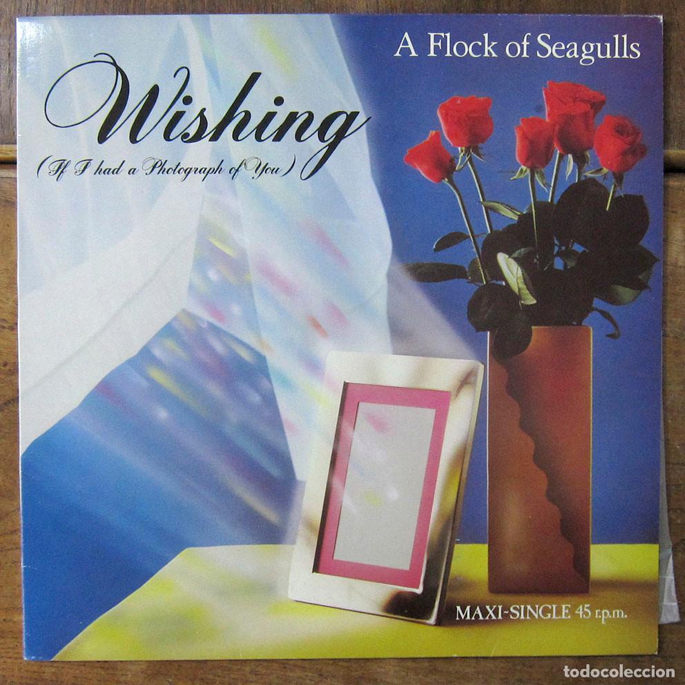 Discos de vinilo: A FLOCK OF SEAGULLS - WISHING / COMMITED / WISHING (SHORT VERSION) - 1982