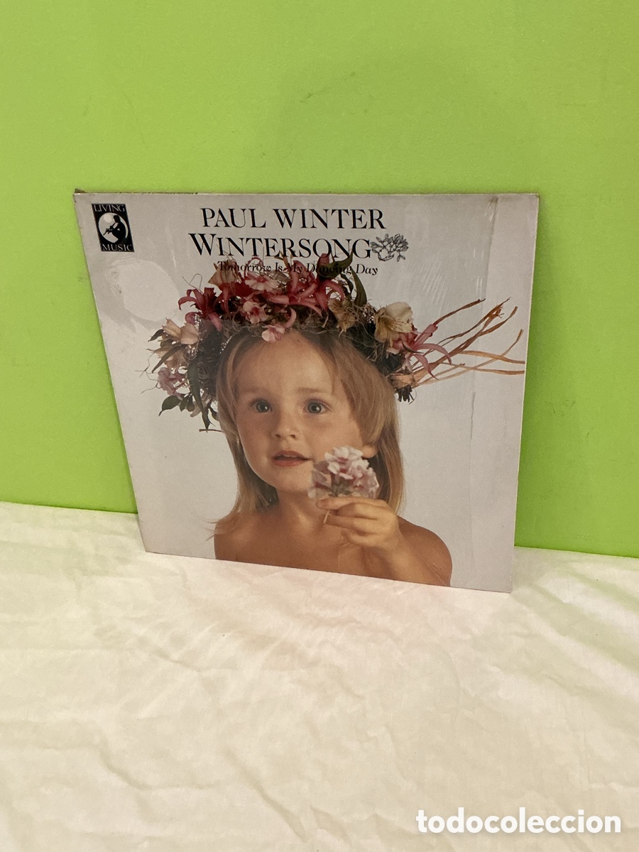 Discos de vinilo: Paul Winter &ndash; Wintersong &ndash; LP Living Music 1986 &ndash; Jazz / New Age