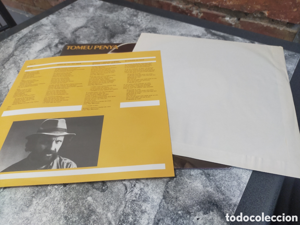 Discos de vinilo: LP Tomeu Penya - Tomeu - Foto 3