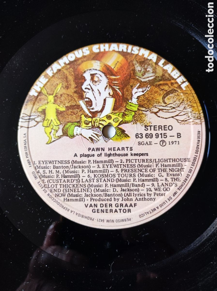 Discos de vinilo: VAN DER GRAAF GENERATOR - PAWN HEARTS - Foto 6