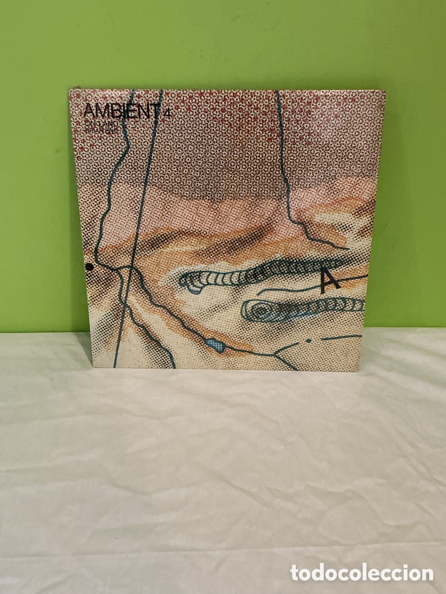 Discos de vinilo: BRIAN ENO &ndash; Ambient 4: On Land &ndash; LP 1982 Editions EG EGED 20 &ndash; USA