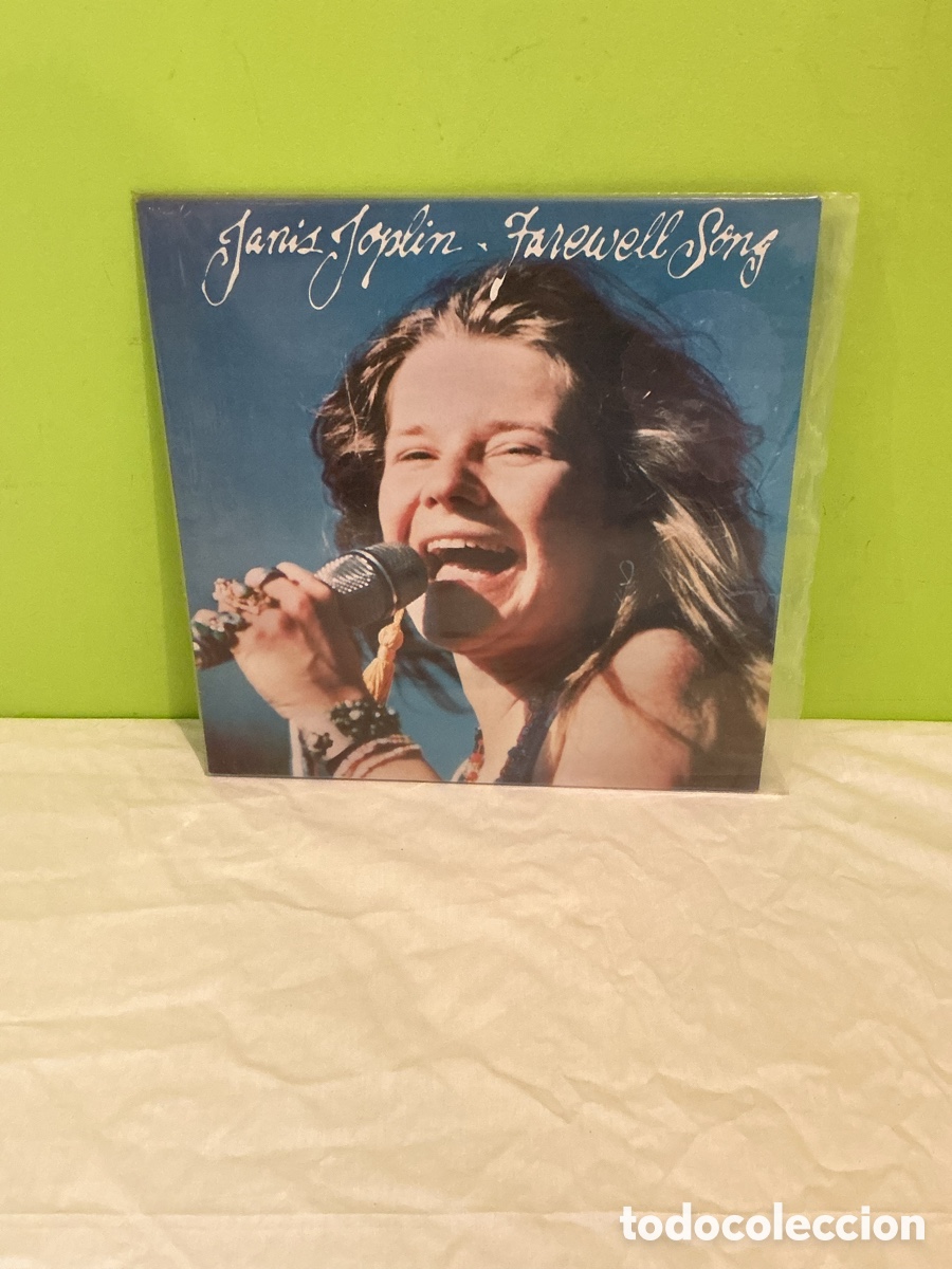 Discos de vinilo: JANIS JOPLIN &ndash; Farewell Song &ndash; LP CBS 32793 &ndash; Edici&oacute;n espa&ntilde;ola
