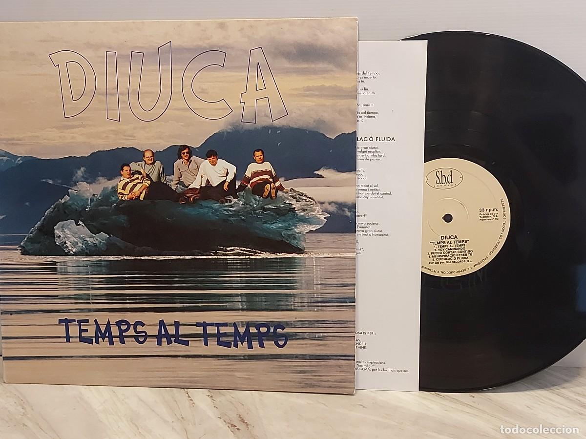 Discos de vinilo: DIUCA | TEMPS AL TEMPS | LP-SBD RECORDS 1993 | MBC. ***ENCARTE