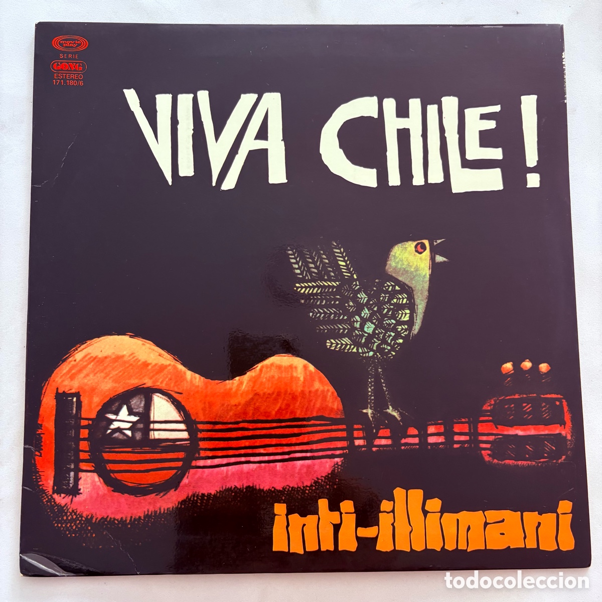Discos de vinilo: lp Inti-Illimani &iexcl;Viva Chile! edicion espa&ntilde;ola de 1977