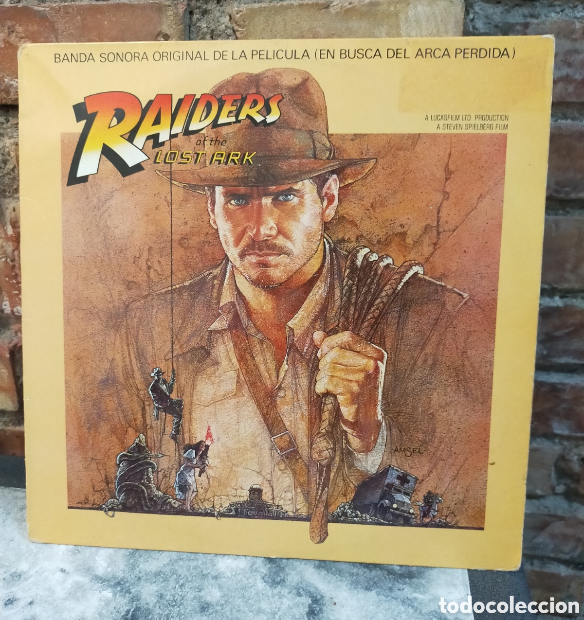 Discos de vinilo: LP Raiders of the Lost Ark Banda Sonora