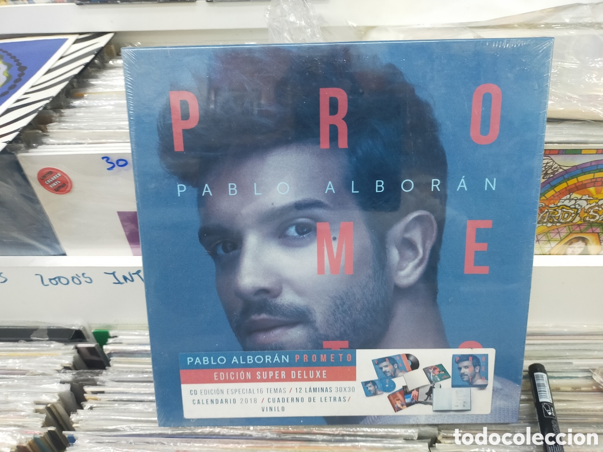 Discos de vinilo: Pablo Albor&aacute;n caja box edici&oacute;n super deluxe prometo precintada