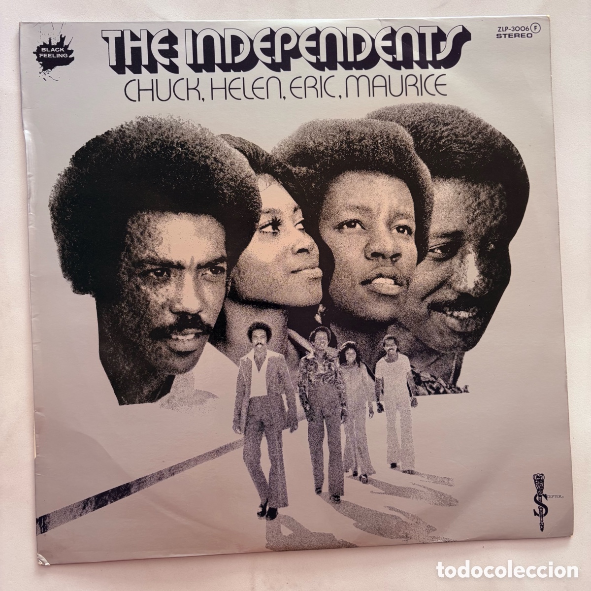 Discos de vinilo: lp promo The Independents &lrm;&ndash; Chuck, Helen, Eric, Maurice edicion espa&ntilde;ola de 1977