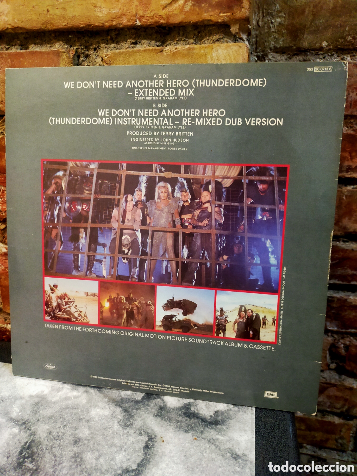 Discos de vinilo: Maxi Single Tina Turner - We Dont Need Another He - Foto 2