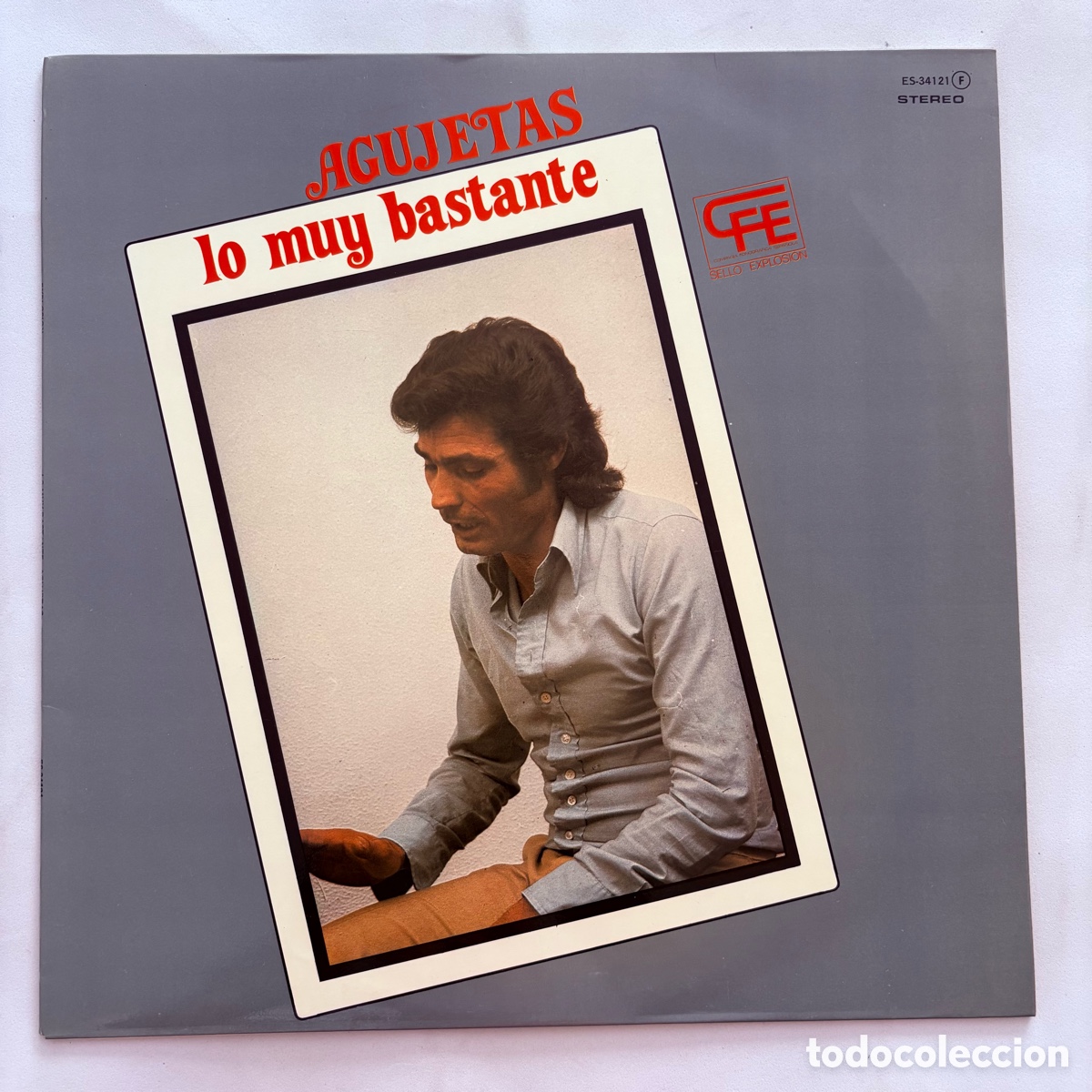 Discos de vinilo: lp Agujetas &ndash; Lo Muy Bastante edicion espa&ntilde;ola de 1977