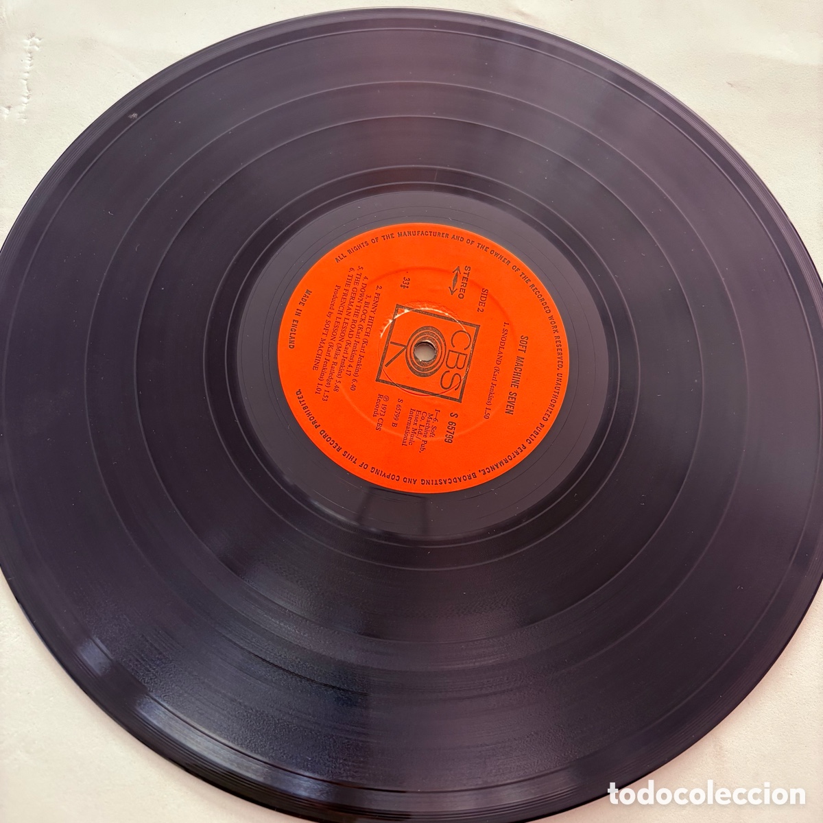Discos de vinilo: lp Soft Machine &lrm;&ndash; Seven edicion UK de 1973 - Foto 4