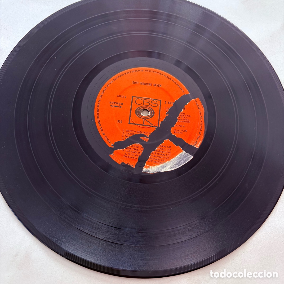 Discos de vinilo: lp Soft Machine &lrm;&ndash; Seven edicion UK de 1973 - Foto 5