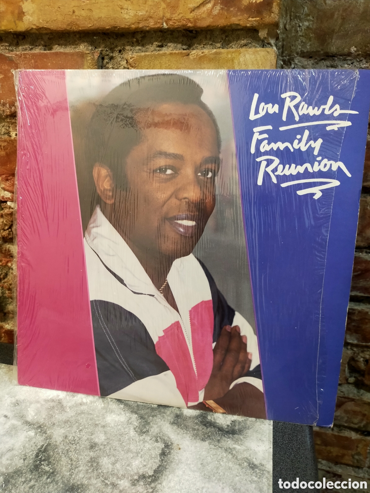 Discos de vinilo: LP Lou Rawls Family Reunion R&B Soul
