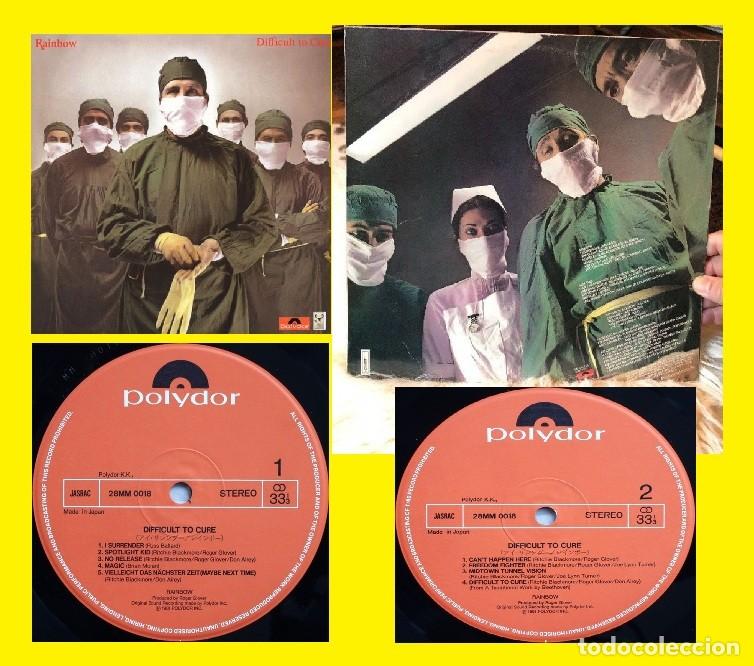 Discos de vinilo: RAINBOW, difficult to cure 1982 I SURRENDER !! RARA EDIC JAPAN - R BLACKMORE J L TURNER EXC