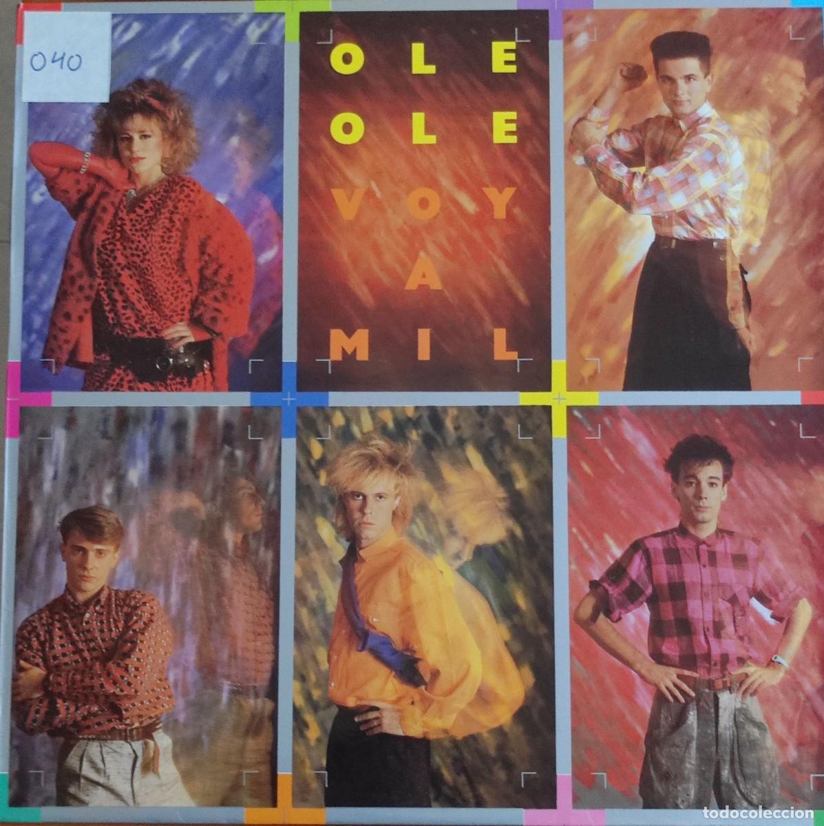 Discos de vinilo: Ol&eacute; Ol&eacute; - Voy A Mil LP CBS S 26330