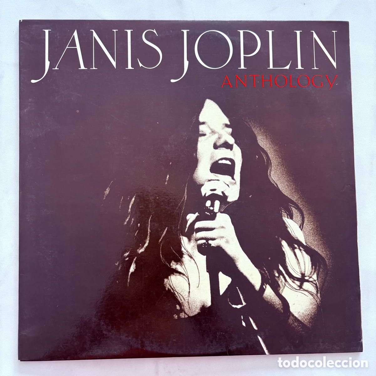 Discos de vinilo: doble lp Janis Joplin &ndash; Anthology edicion espa&ntilde;ola de 1980