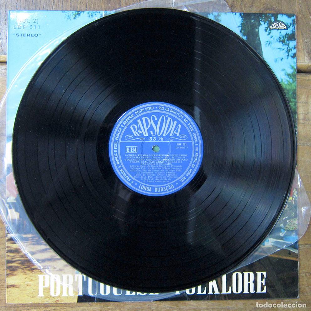 Discos de vinilo: FOLKLORE PORTUGU&Eacute;S - 1969 - VOLUMEN 2 - Foto 4