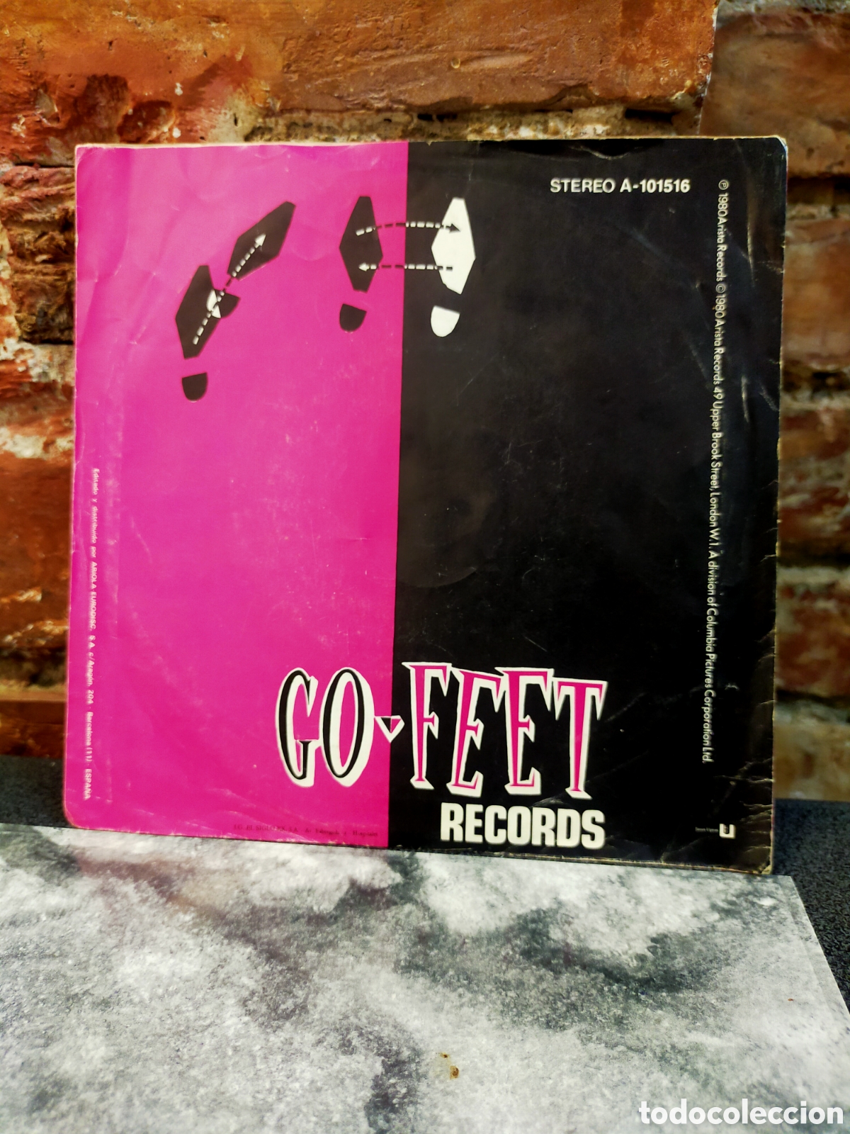 Discos de vinilo: THE BEAT - GO FEET RECORDS Single - Foto 2