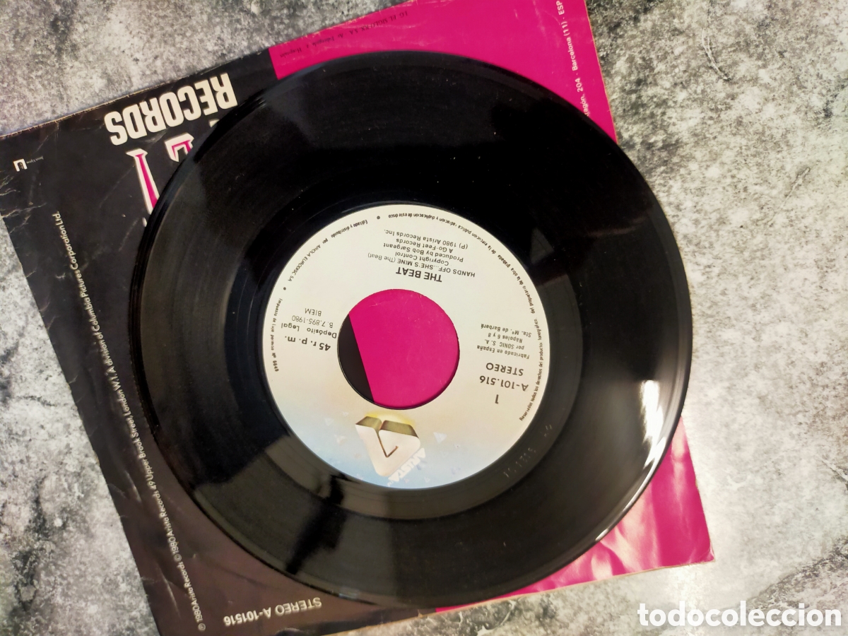 Discos de vinilo: THE BEAT - GO FEET RECORDS Single - Foto 3