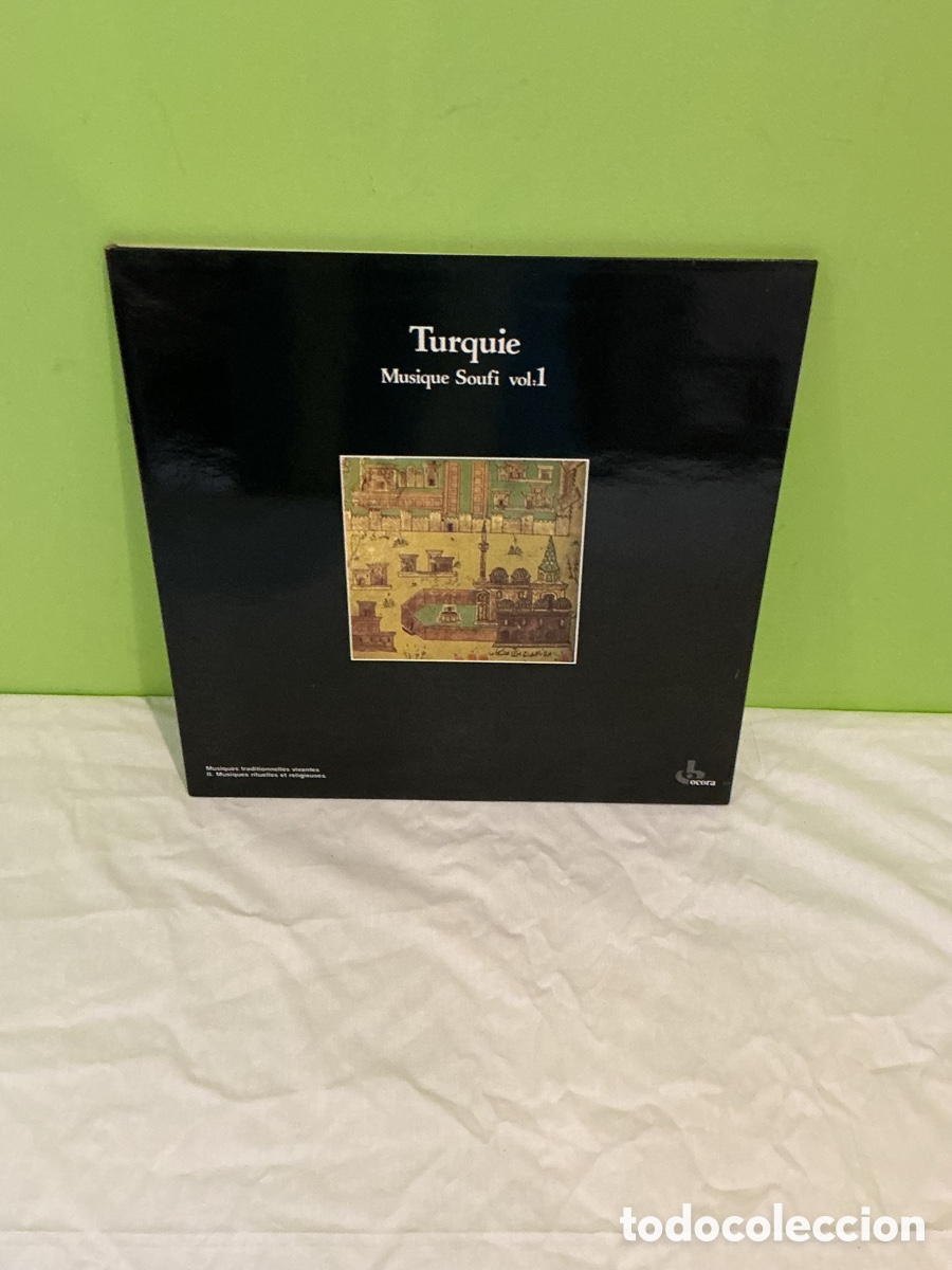 Discos de vinilo: Turquie &ndash; Musique Soufi Vol. 1 &ndash; N. Uzel & K. Erg&uuml;ner &ndash; Ocora LP 1977