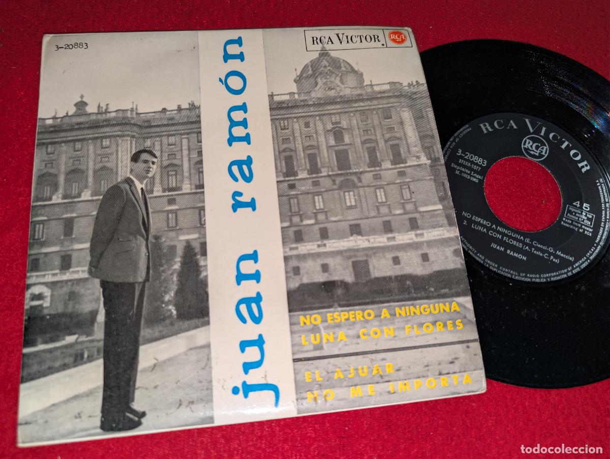 Discos de vinilo: JUAN RAMON No espero a ninguna/Luna con flores/El ajuar +1 EP 7'' 1965 RCA Victor