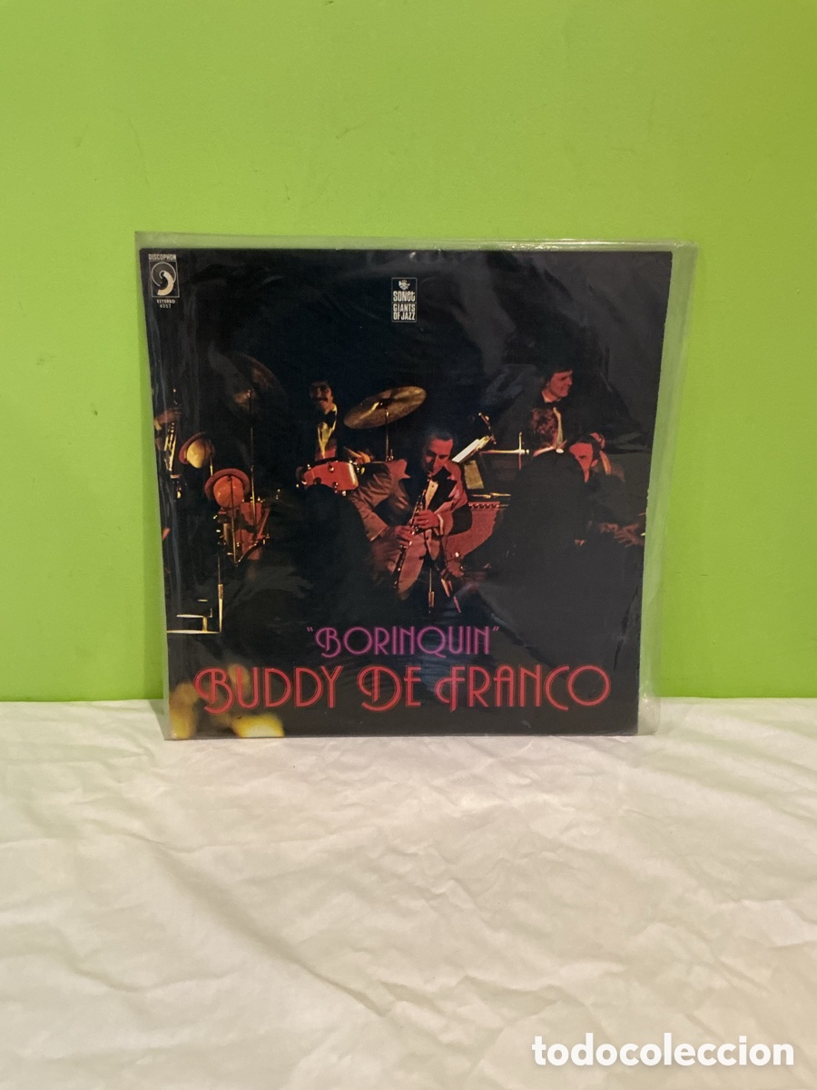Discos de vinilo: Buddy DeFranco &ndash; Borinquin &ndash; LP Discophon Espa&ntilde;a 1978 &ndash; Jazz