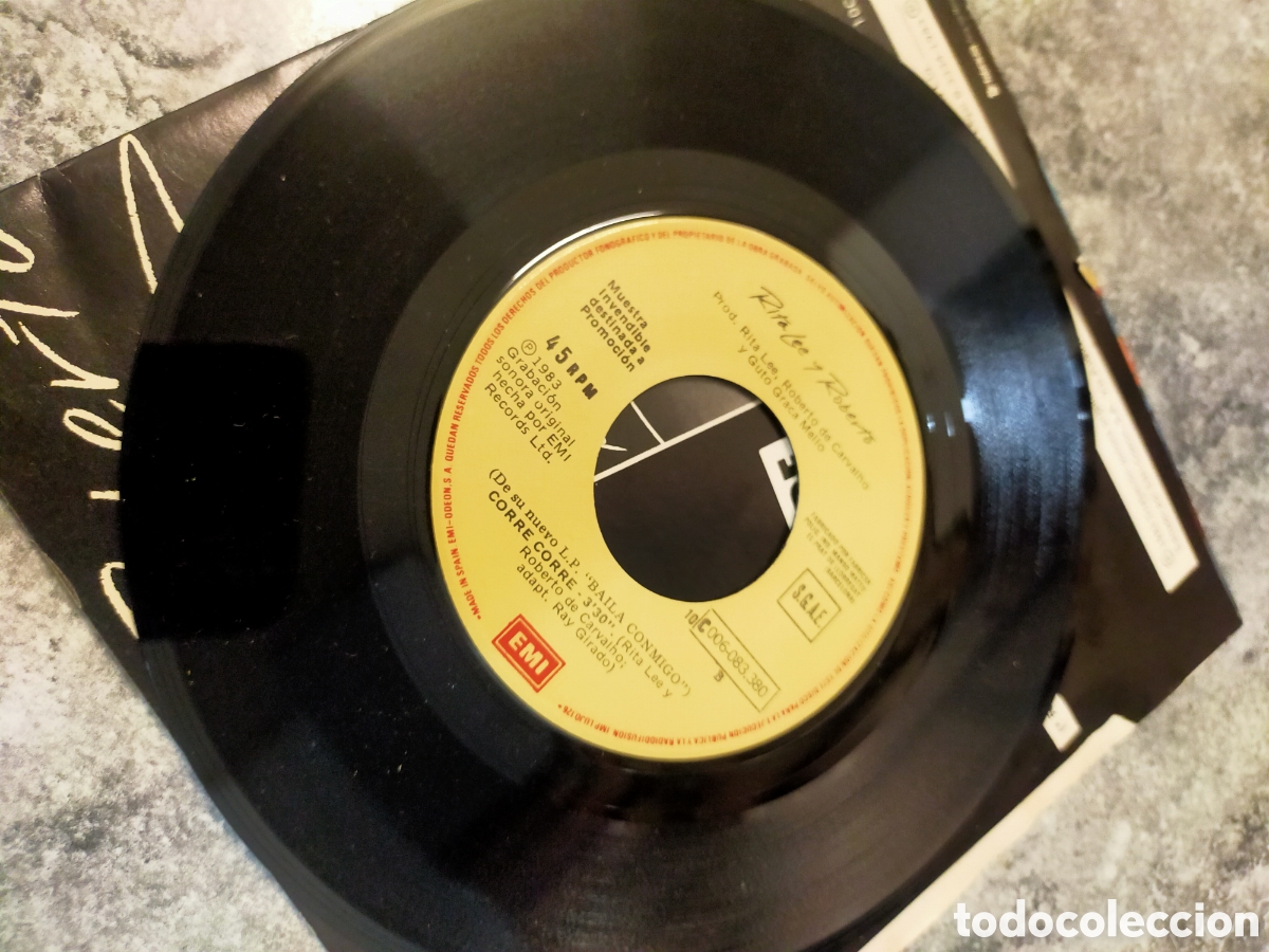 Discos de vinilo: Vinilo Rita Lee y Roberto Baila Conmigo - Foto 4