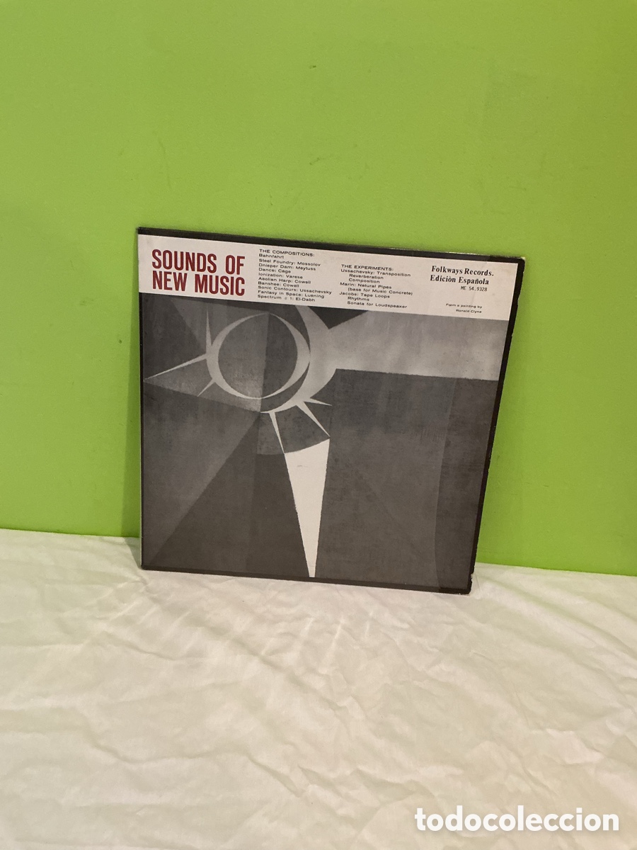 Discos de vinilo: Sounds of New Music &ndash; Folkways Records &ndash; Edici&oacute;n Espa&ntilde;ola 1984 &ndash; M&uacute;sica Experimental