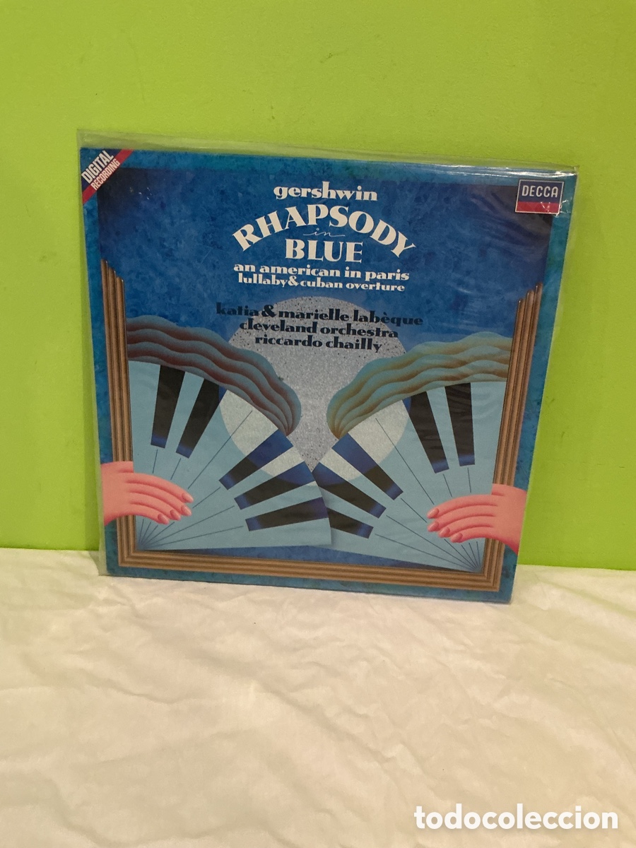 Discos de vinilo: George Gershwin &ndash; Rhapsody in Blue / An American in Paris &ndash; Decca Digital LP 1987