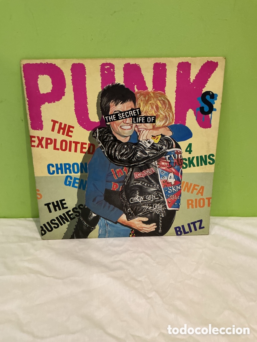 Discos de vinilo: The Secret Life of Punks &ndash; LP Secret Records UK 1982 &ndash; Punk / Oi!