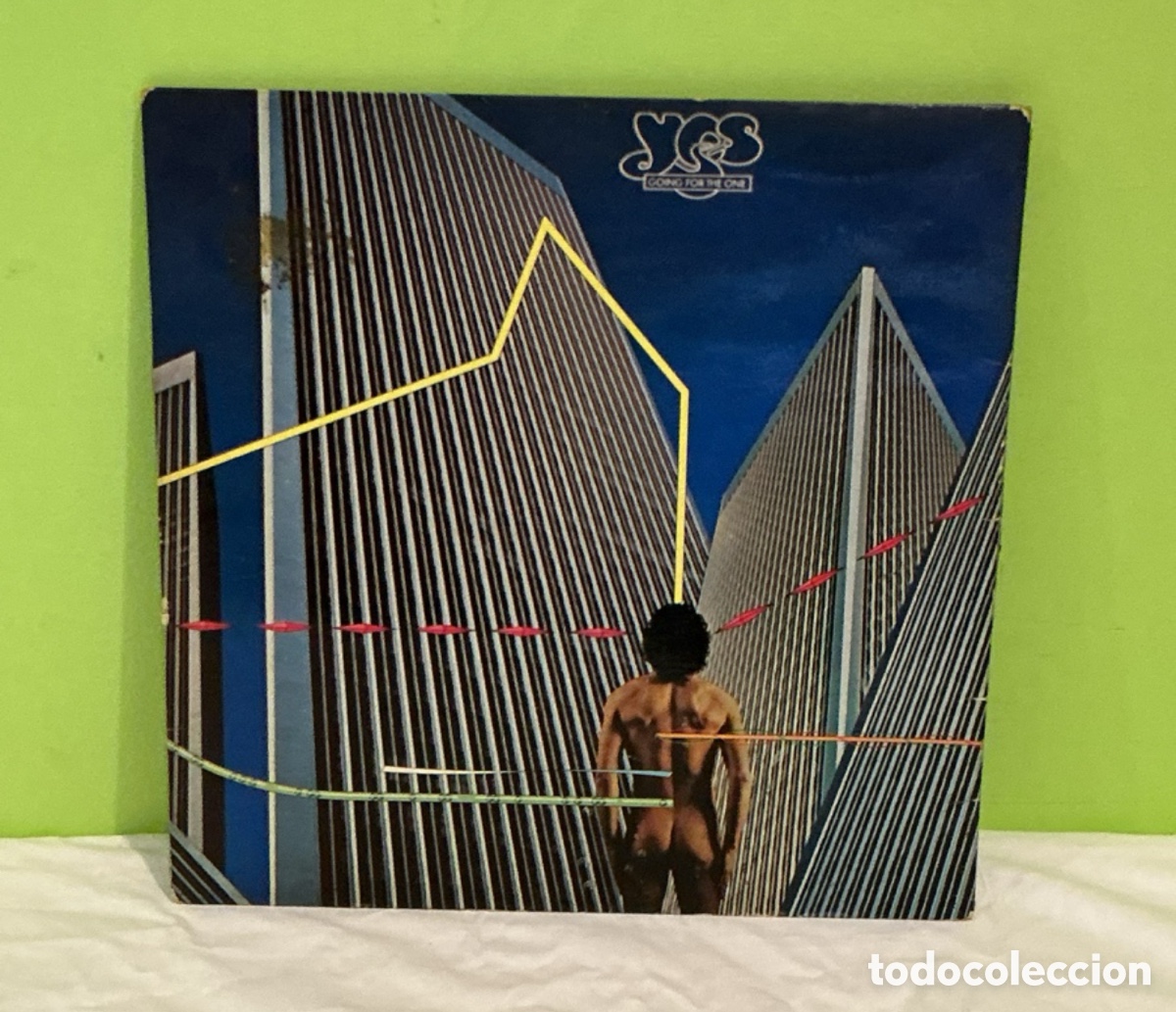 Discos de vinilo: Yes &ndash; Going for the One &ndash; LP Atlantic Espa&ntilde;a 1977 &ndash; Rock Progresivo