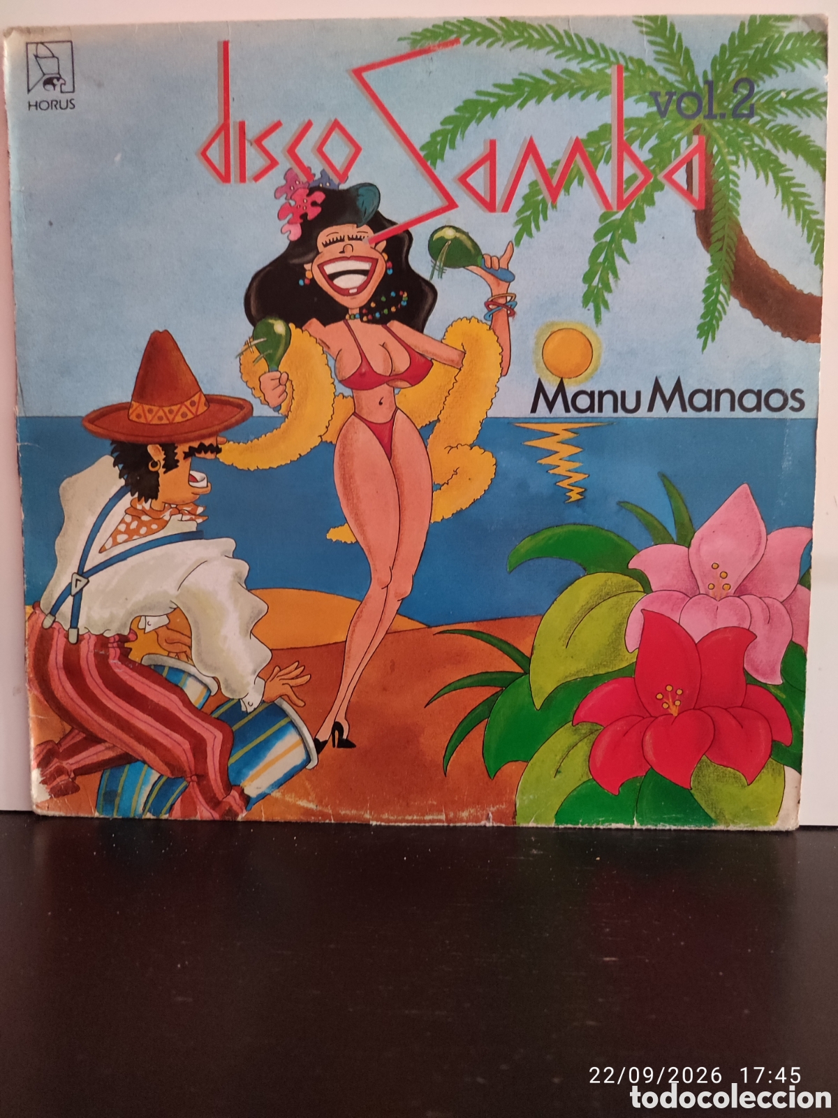 Discos de vinilo: Manu Manaos &ndash; Disco Samba Vol. 2 - Foto 1