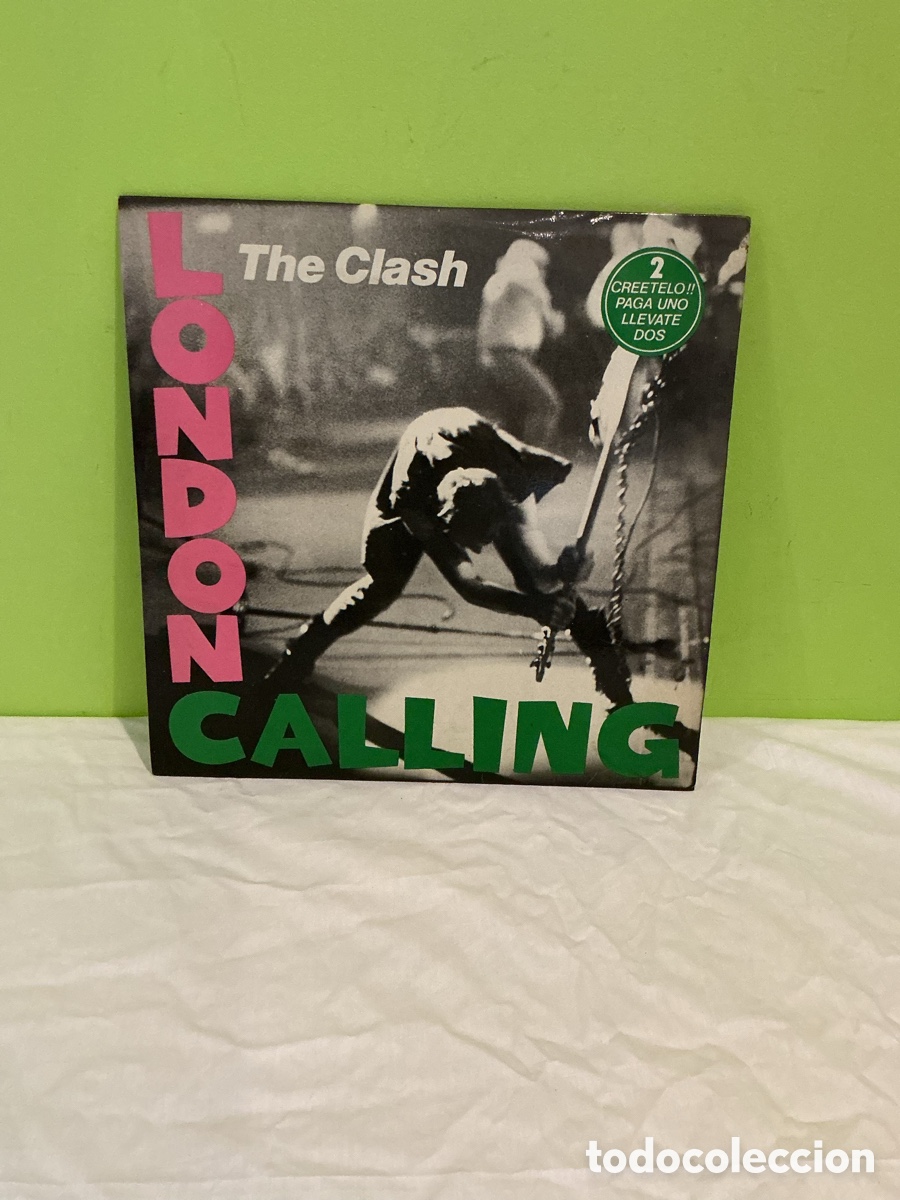 Discos de vinilo: The Clash &ndash; London Calling &ndash; Doble LP CBS Espa&ntilde;a &ndash; S 88478