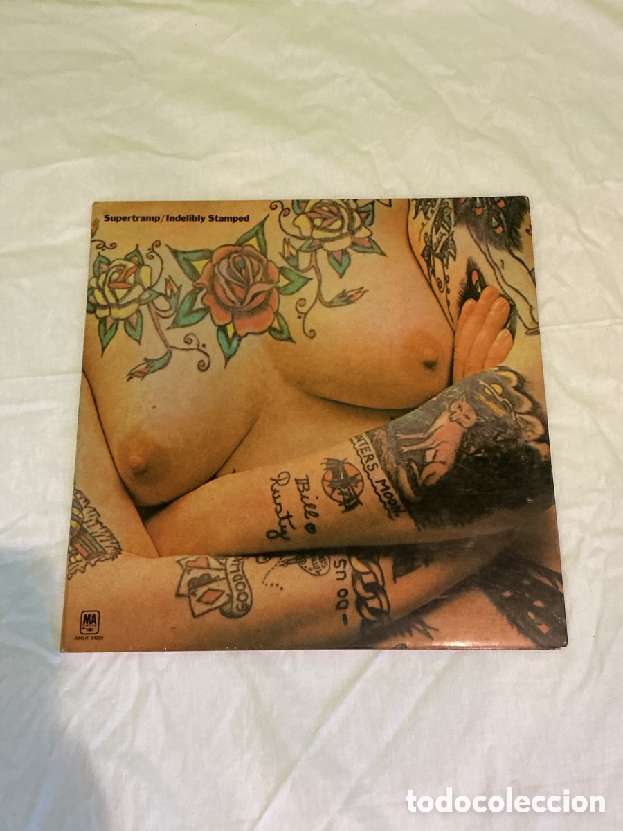 Discos de vinilo: Supertramp &ndash; Indelibly Stamped &ndash; LP A&M &ndash; Rock Progresivo - Foto 2