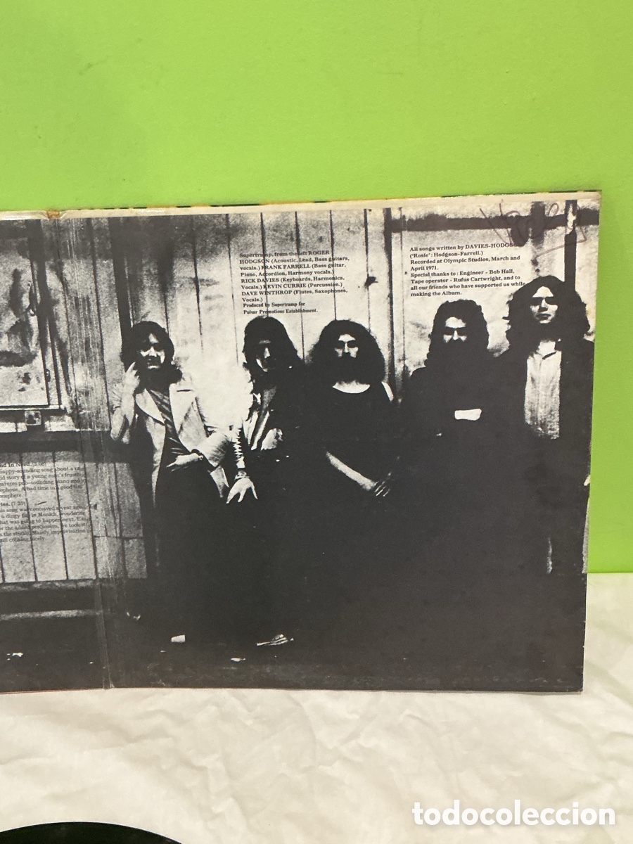 Discos de vinilo: Supertramp &ndash; Indelibly Stamped &ndash; LP A&M &ndash; Rock Progresivo - Foto 8