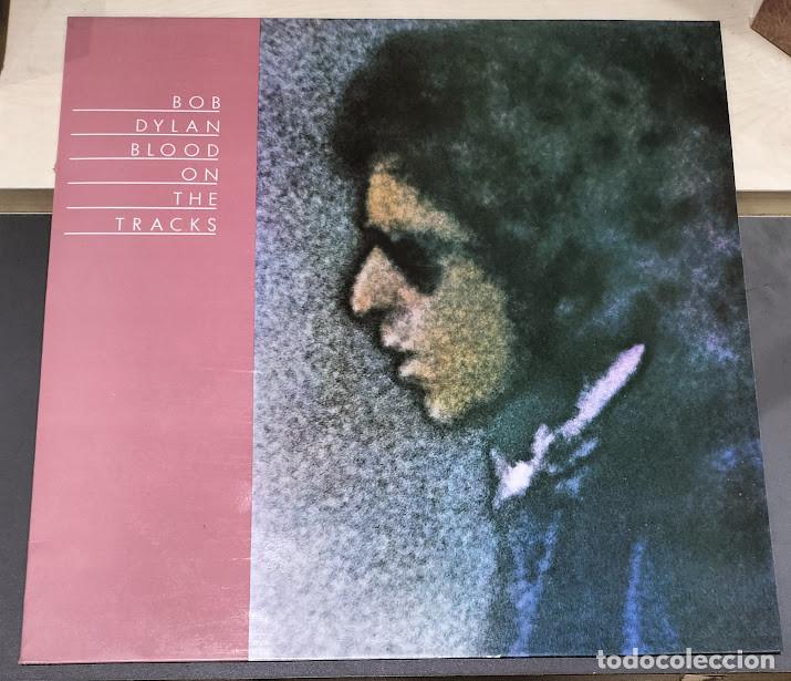 Discos de vinil: Bob Dylan - Blood On The Tracks - LP CBS ref. CBS 32388. Edici&oacute;n espa&ntilde;ola 1989
