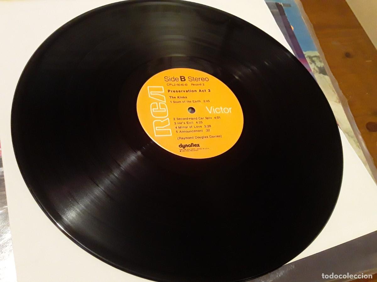 Discos de vinilo: The Kinks &ndash; Preservation Act 2 - 2 LP US 1974 - Foto 3