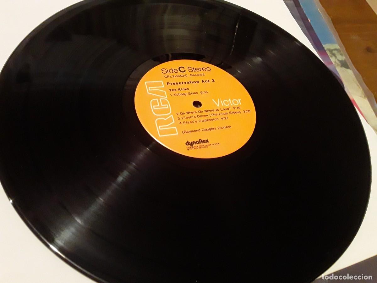 Discos de vinilo: The Kinks &ndash; Preservation Act 2 - 2 LP US 1974 - Foto 4