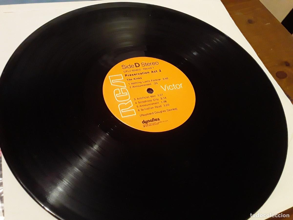 Discos de vinilo: The Kinks &ndash; Preservation Act 2 - 2 LP US 1974 - Foto 6