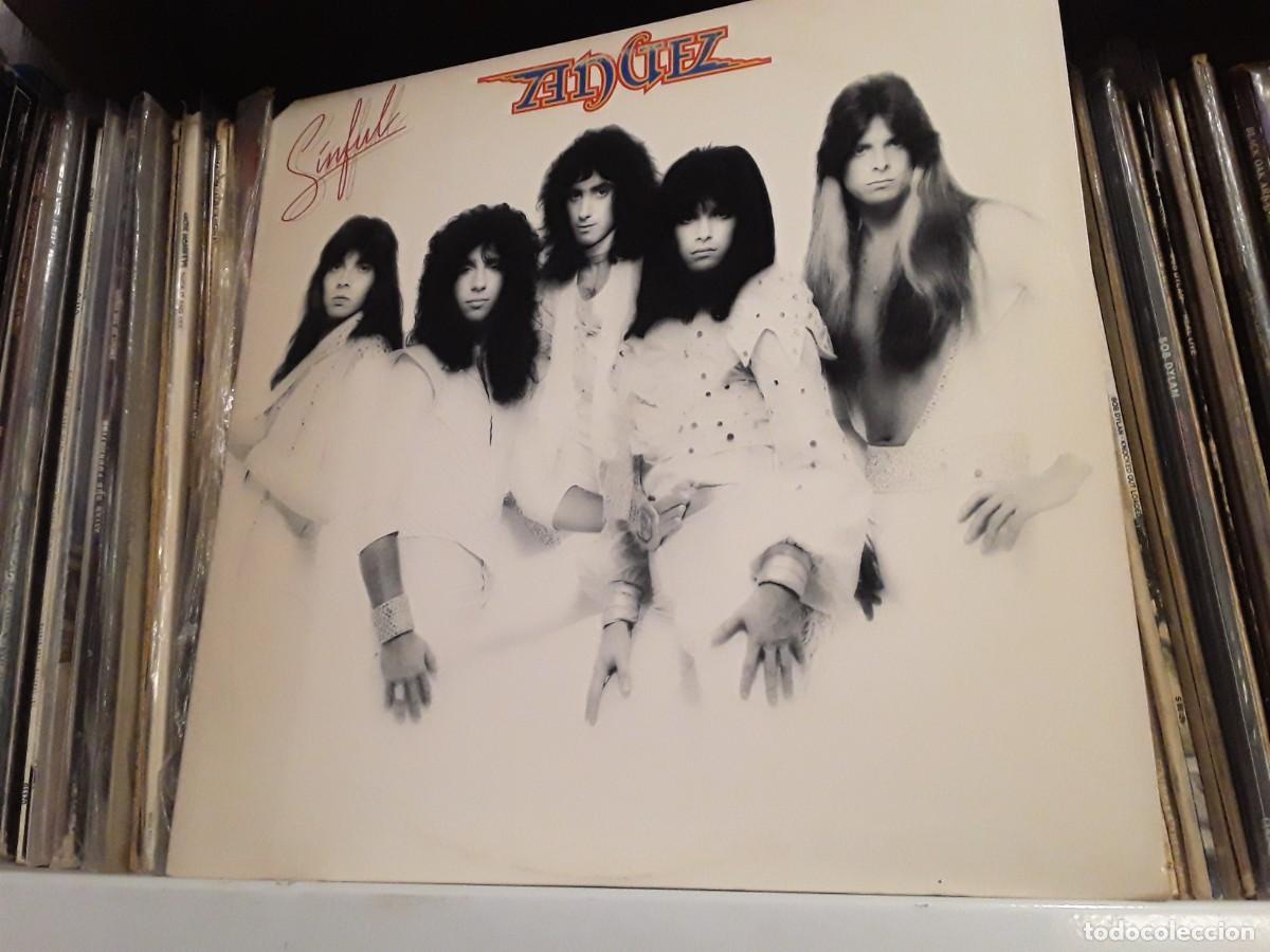 Vinyl-Schallplatten: Angel - Sinful (LP, Album, Ter)