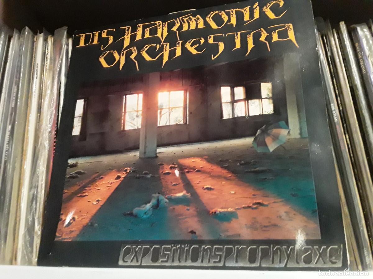 Vinyl-Schallplatten: Disharmonic Orchestra - Expositionsprophylaxe (LP, Album) edic. germany 1990
