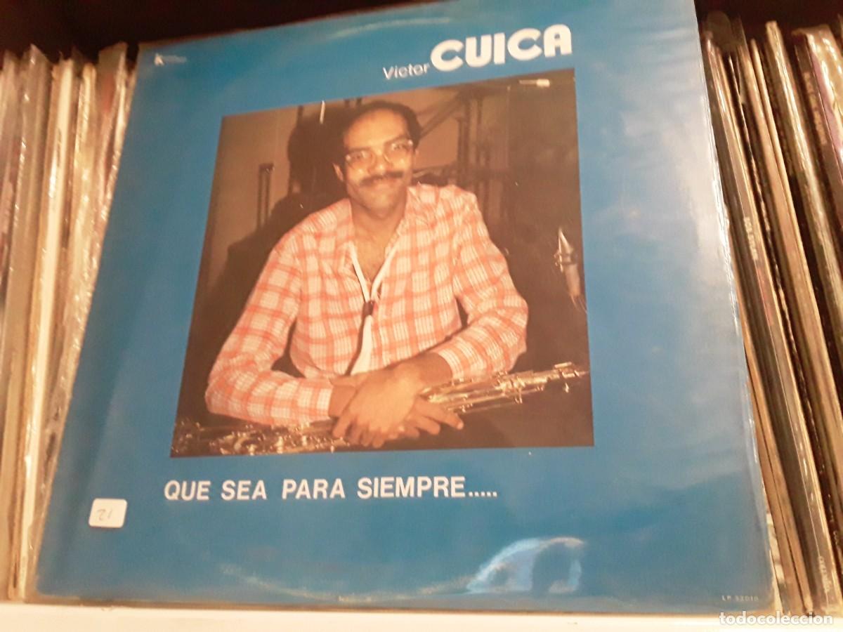 Vinyl-Schallplatten: Victor Cuica - Que Sea Para Siempre (LP, Album) edic. venezuela 1983