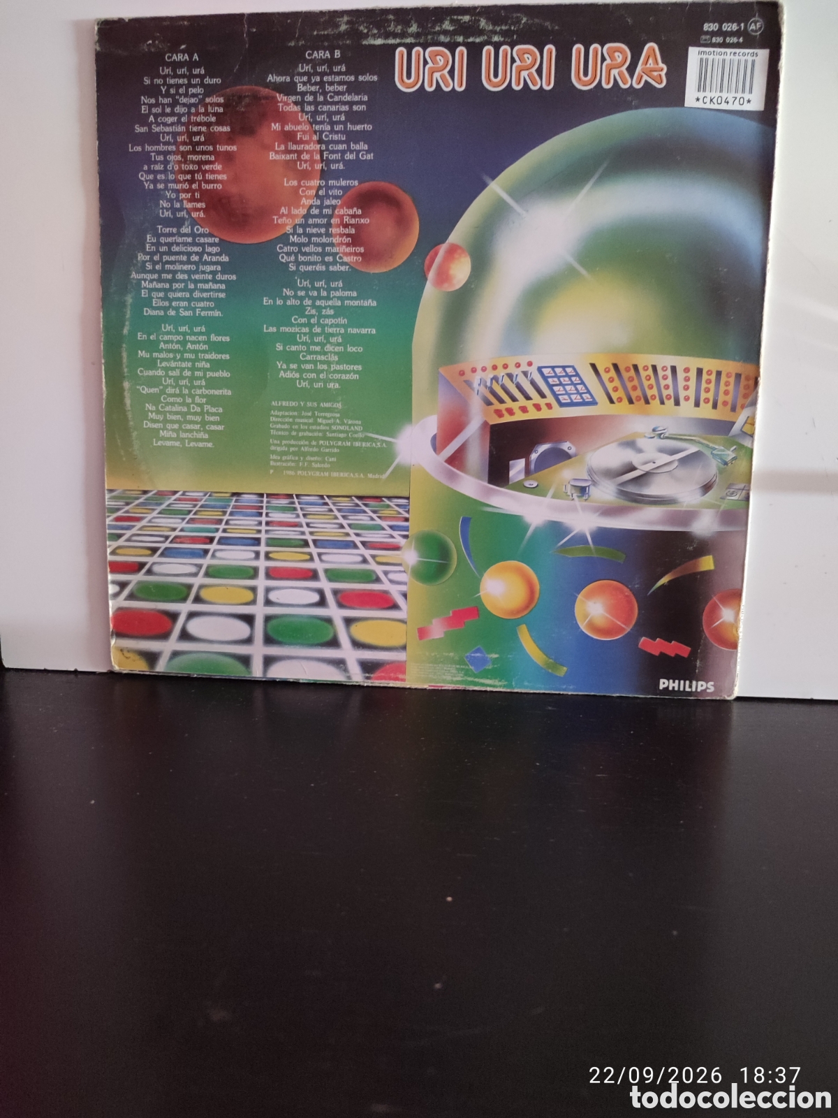 Discos de vinilo: Disco de vinilo CK0470 - Foto 2