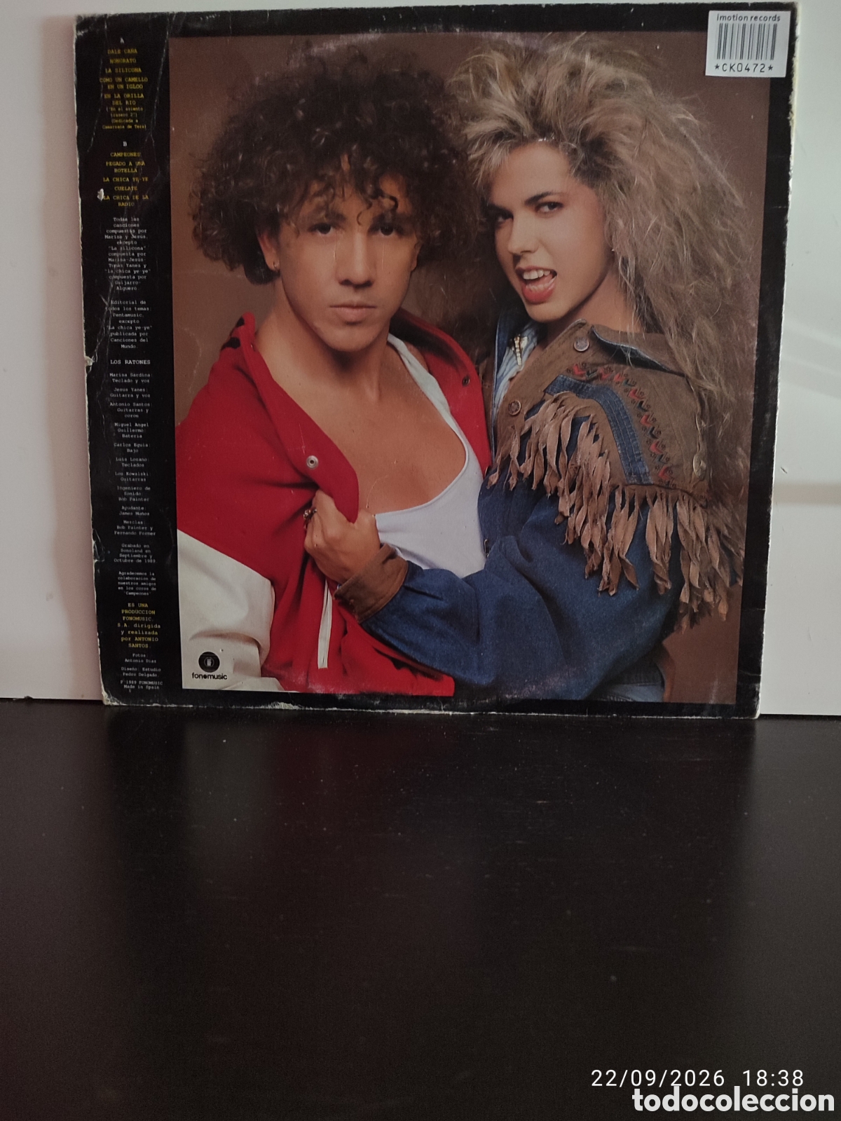 Discos de vinilo: Disco de vinilo CK0472 - Foto 2