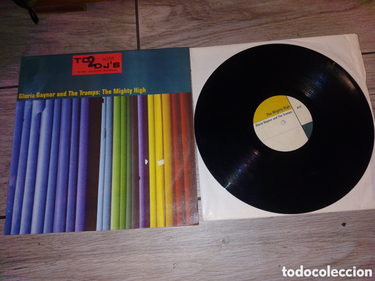 Discos de vinilo: GLORIA GAYNOR AND THE TRAMPS - THE NIGHT HIGH - MAXI - SPAIN - VENDETTA - LV -