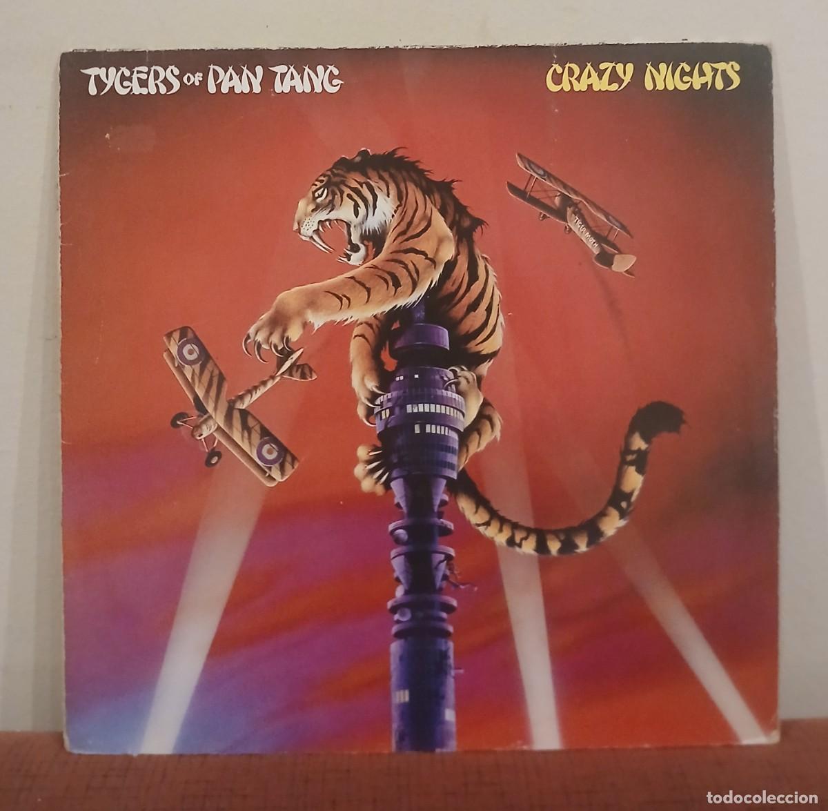 Discos de vinilo: VINILO CRAZY NIGHTS - LP DE TYGERS OF PAN TANG