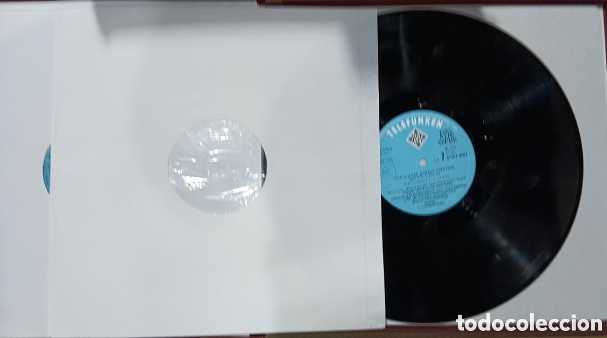 Discos de vinilo: CASTOR POLLUX RAMEAU TELEFUNKEN 4 DISCOS - Foto 7