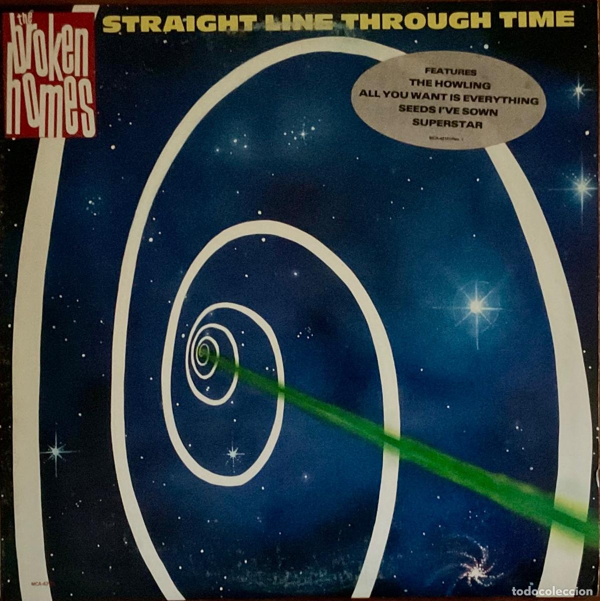 Discos de vinilo: BROKEN HOMES, THE - STRAIGHT LINE THROUGH TIME - Foto 1