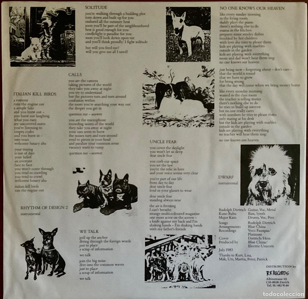 Discos de vinilo: BLUE CHINA - SPIRITUAL BEAUTY - Foto 3