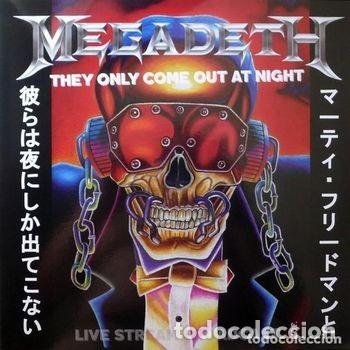 Discos de vinilo: Megadeth &ndash; They Only Come Out At Night LP
